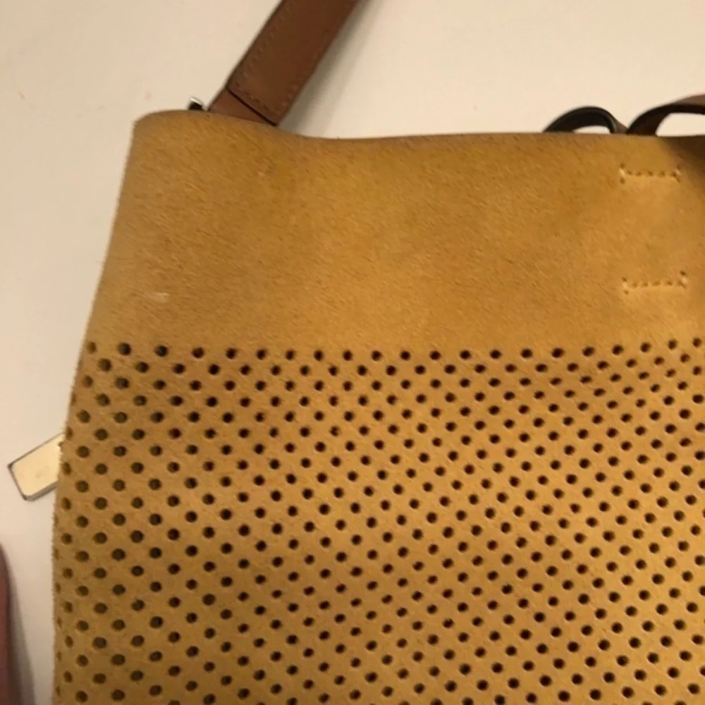 Michael kors collection suede Miranda tote bag